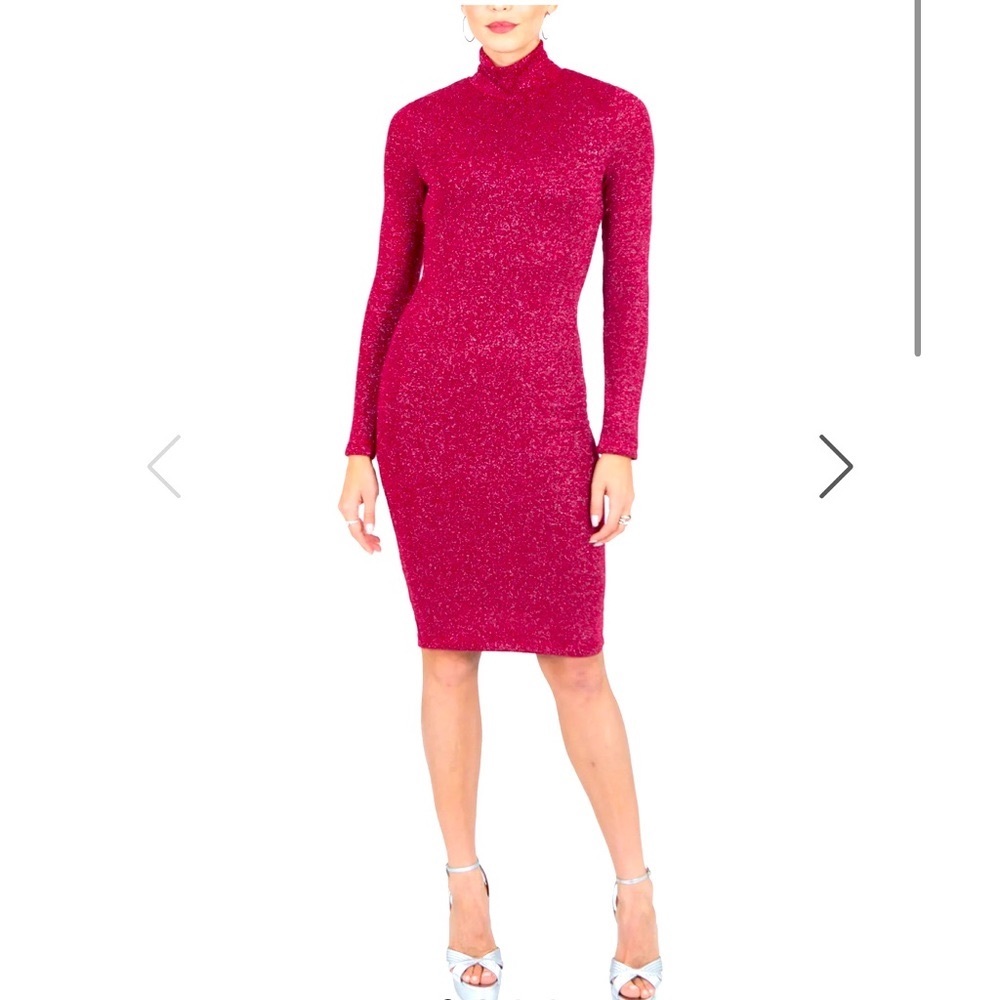 NWT Black Halo Barrett Sweater Dress